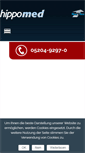 Mobile Screenshot of hippomed.de